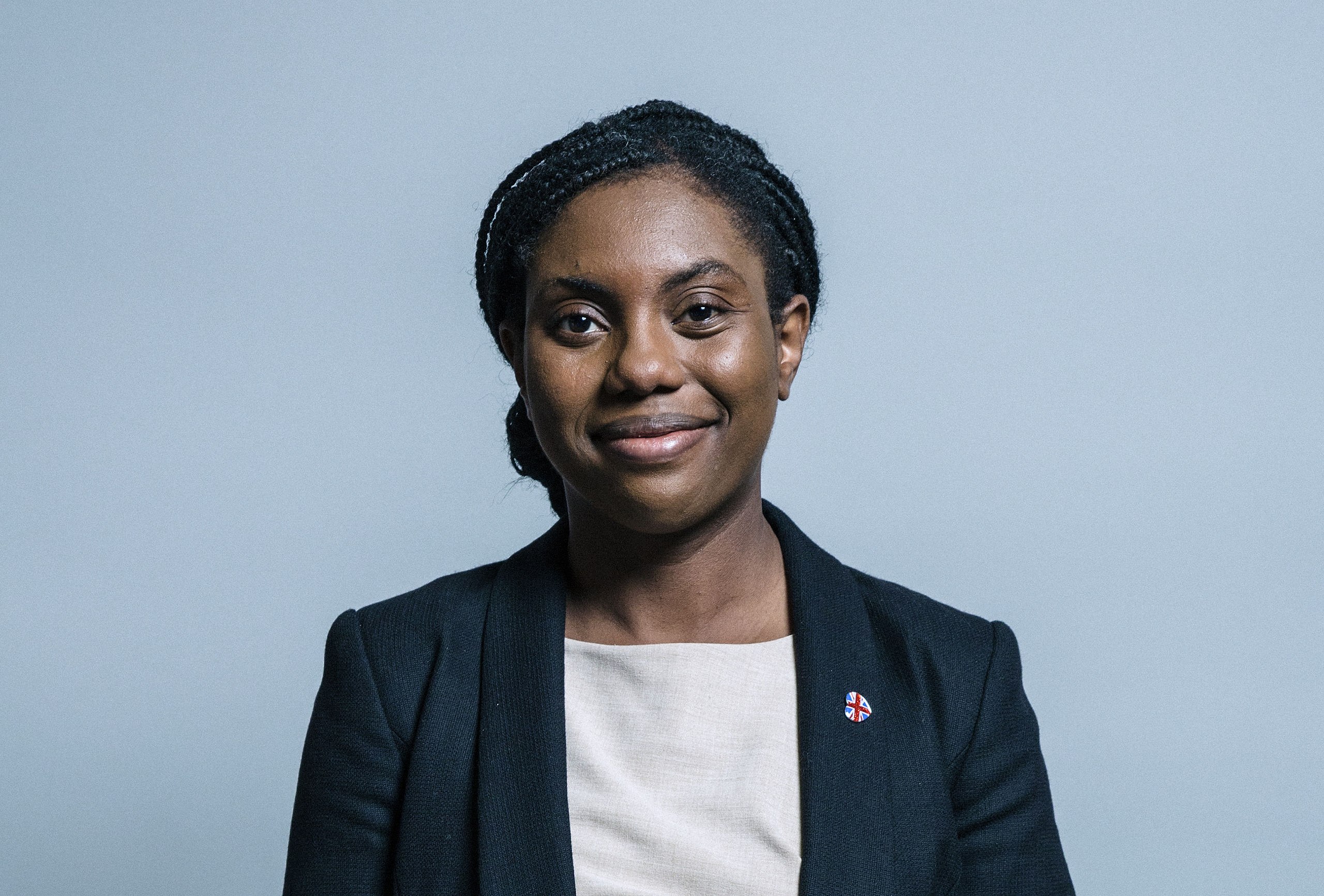 Press photo of Kemi Badenoch,, who likened trans people to a disease and is a candidate in the tory leadership race and who knew of LGB Alliance's ...