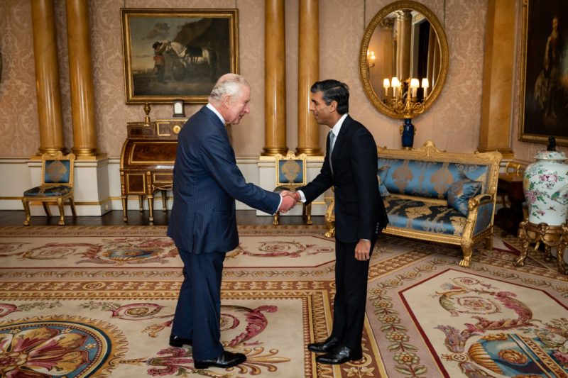 The King received The Rt Hon Rishi Sunak MP at Buckingham Palace today. His Majesty asked him to form a new Administration. Mr. Sunak accepted His ...