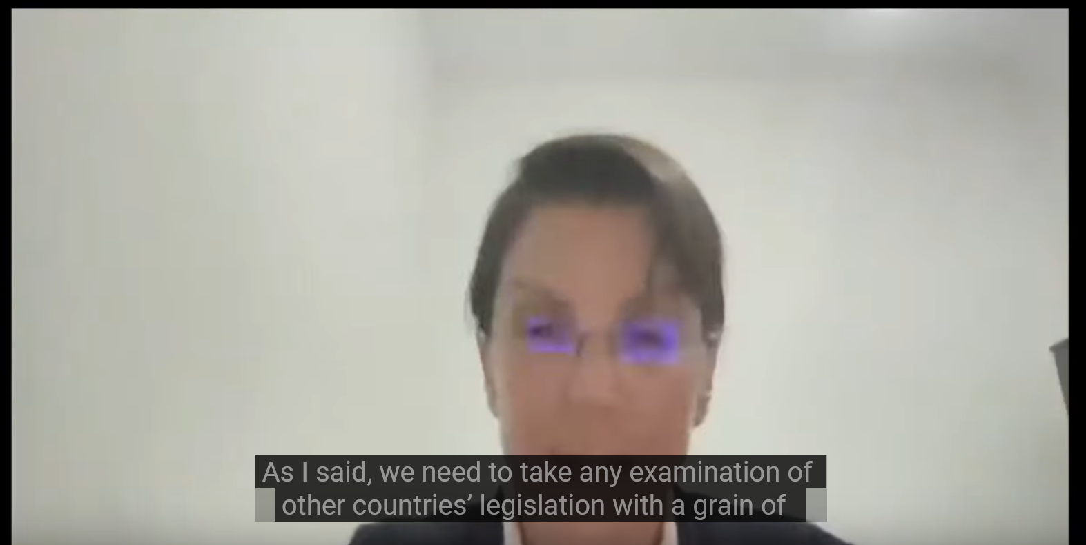 Why has Reem Alsalem been so silent? According to this screenshot from a talk with Scottish Parliament; because we should take other countries poli...
