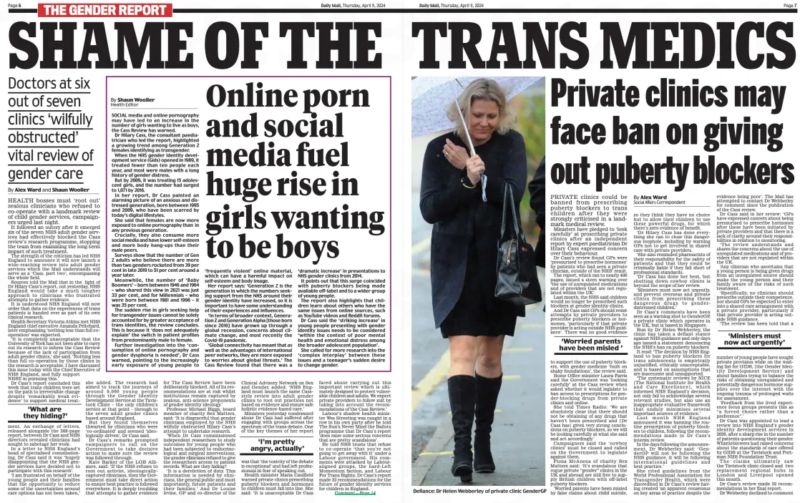 daily mail shame of the trans medics