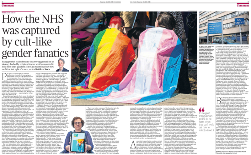 Kathleen Stock in the Times