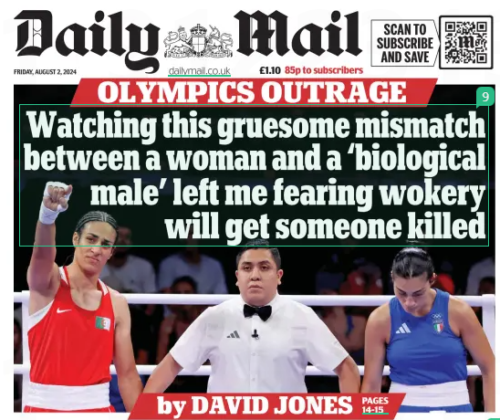 Watching this gruesome mismatch between a woman and a ‘biological male’ left me fearing wokery will get someone killed ‘Sorry, we’re not allowed to...