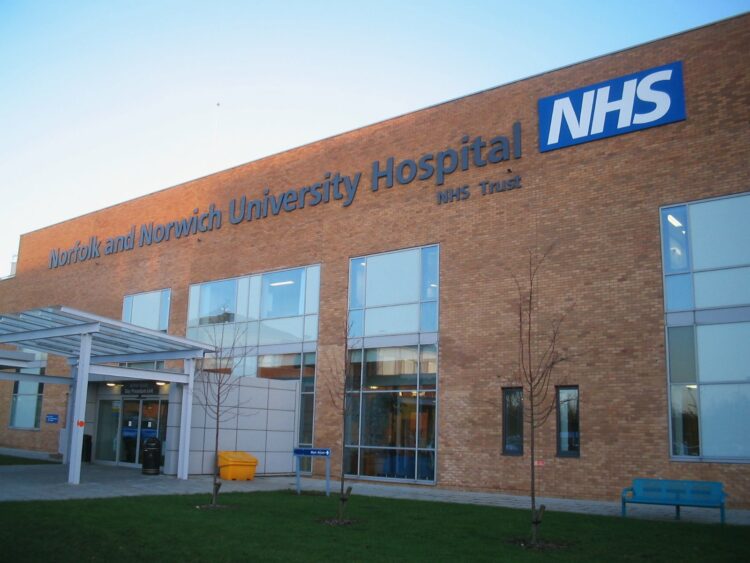 A photo of Norfolk and Norwich University Hospital which is not the hospital involved in this case but I am respecting the victim's anonymity by no...