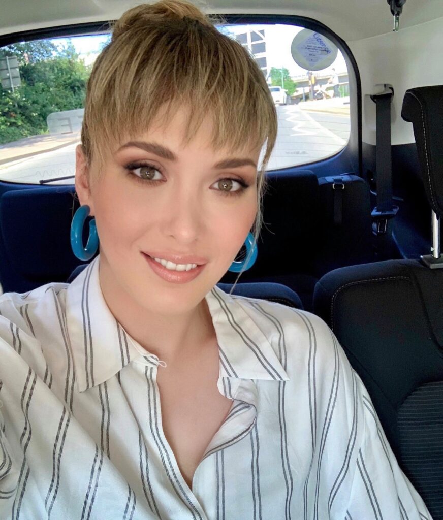 A car selfie of Paris Lees posted to Facebook in 2019. Photocredit: Paris Lees