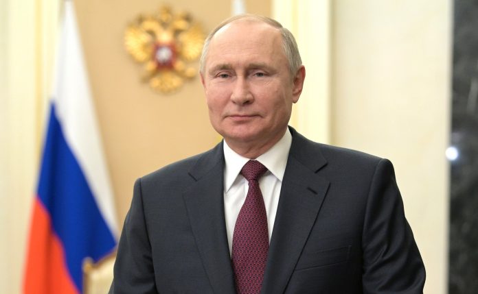 An image of Vladimir Putin via Wikimedia Commons