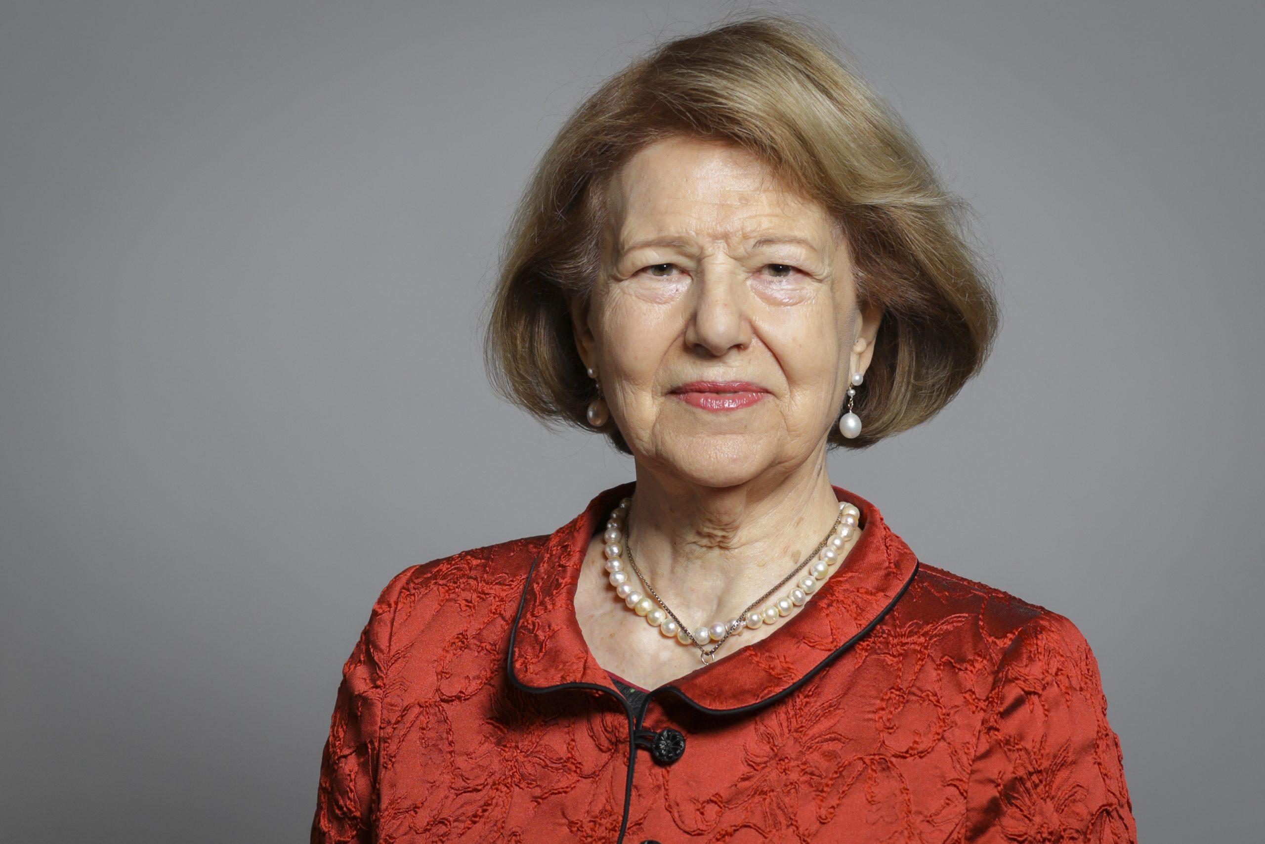 Official portrait of Baroness Nicholson of Winterbourne.
