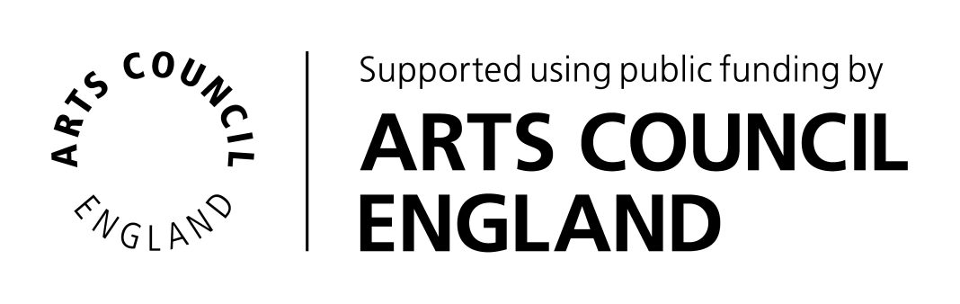 Arts Council England logo. It is the words 