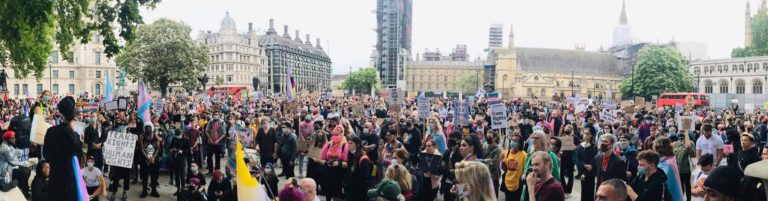 Trans Activism UK’s #NotSafeToBeMe protest & how to take part