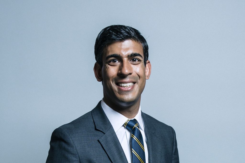 Press photo of Rishi Sunak, a candidate for the tory leadership race