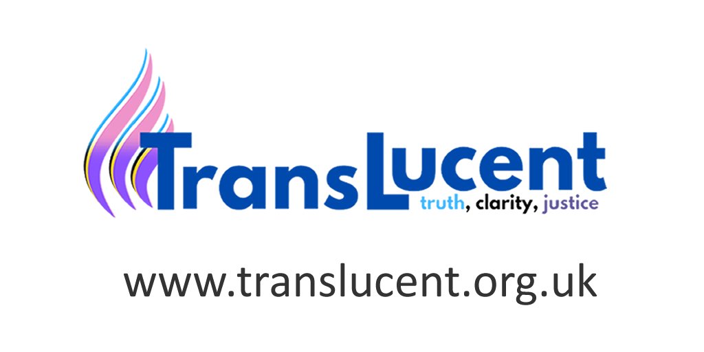 TransLucent logo; who announced an article on trans as a biological condition on Sunday