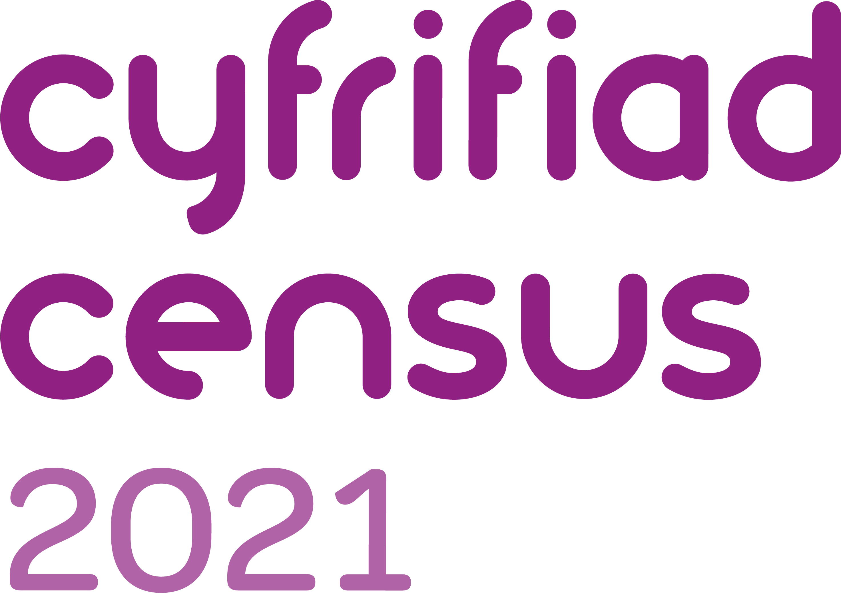 Census 2021 logo which reads 