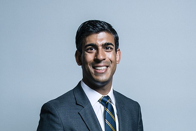 Press photo of Rishi Sunak. Sunak and Starmer clashed today over transphobia in Parliament