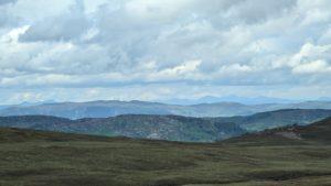 A landscape photo of the Monadhilath Mountains